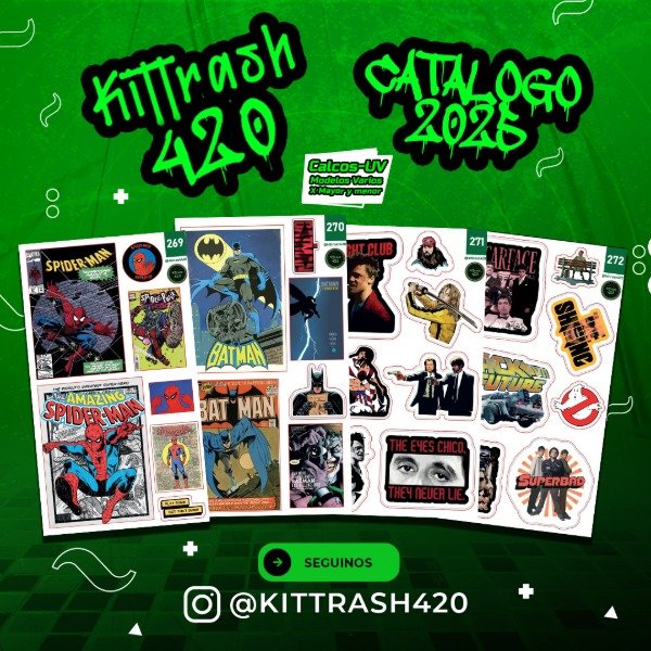 Producto - Planchas UV: Kittrash 420 v4