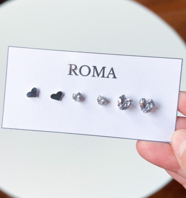 Producto - PACK X3 AROS CORAZONES