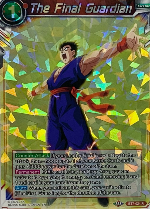 Producto - BT7-024	The Final Guardian FOIL - ASSAULT OF THE SAIYANS