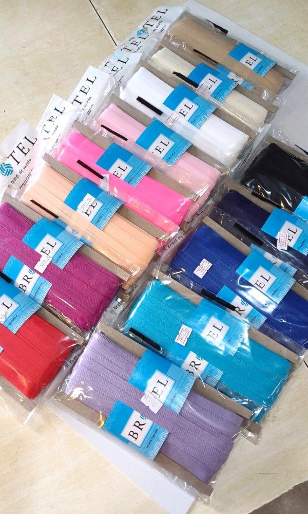 Producto - Bies elástico partido de 20mm x metro