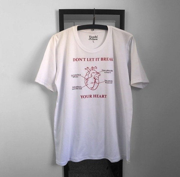 Remera Don't let it break your heart — imagen 4
