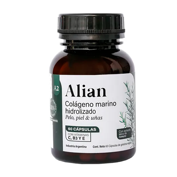 Producto - COLÁGENO MARINO HIDROLIZADO EN CÁPSULA 60 U - ALIAN