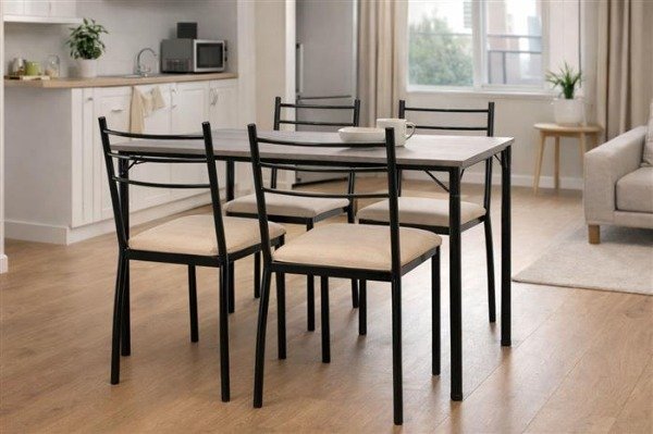 Producto - Juego de Comedor Gitana 4 Sillas - 3