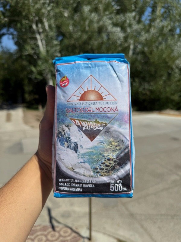 Producto - Yerba Mate Saltos del Moconá 500gr
