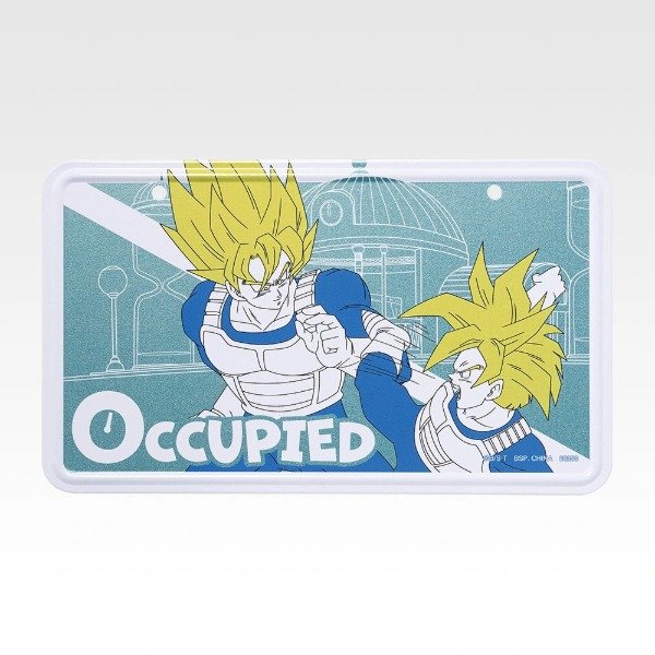 Producto - Goku y Gohan, Placa Metálica