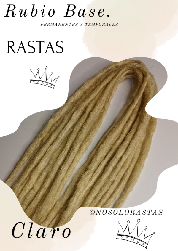 Producto - Rastas Rubias en degrade