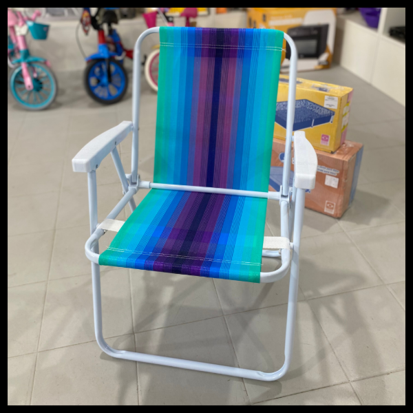 Producto - REPOSERA PLEGABLE COLORES RAYAS