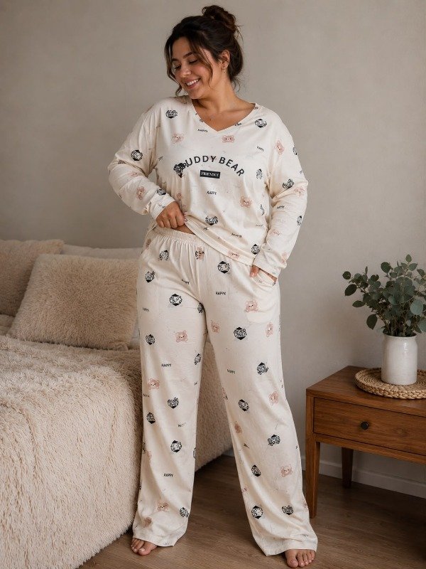 Producto - PACK X6 - Pijama dama especiales (remera + pantalon) - 0