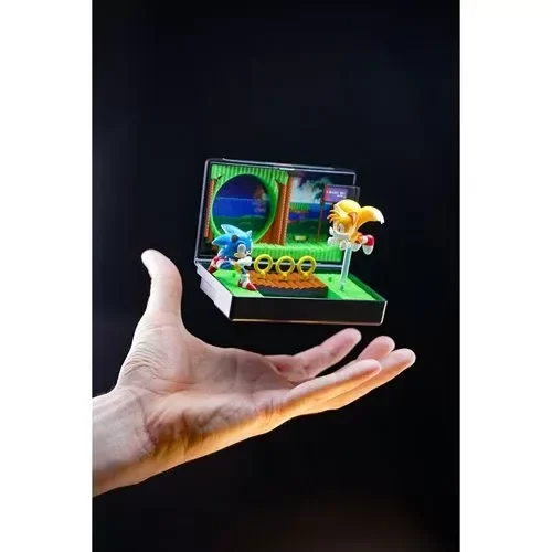 Producto - Console Heroes Sega Mega Drive Sonic the Hedgehog 2 Cartridge Diorama - 7