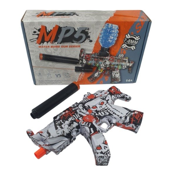 Producto - Pistola de hidrogel MP5 con accesorios