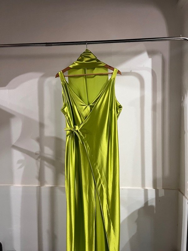 Producto - Vestido Mónaco de satén de punto - 2