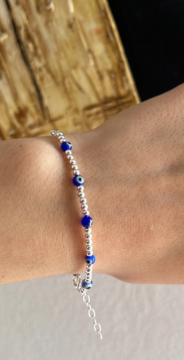 Producto - Pulsera ojitos y bolitas