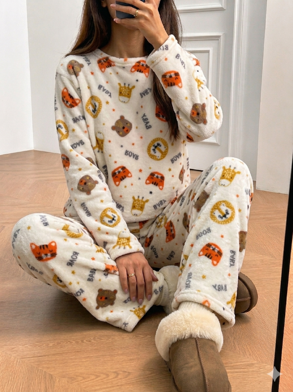 Producto - Pijama Conejito Gris