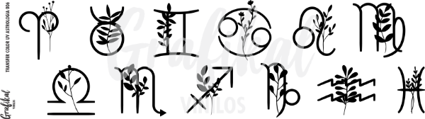 Producto - Transfer Color UV Astrología 006