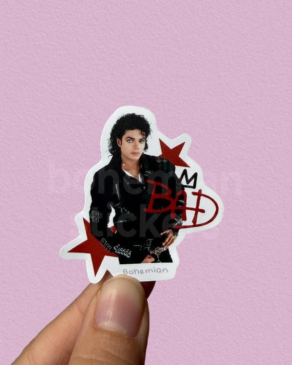 Producto - BAD - Sticker Individual de Michael Jackson