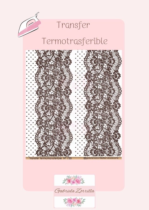 Producto - Transfer Termo transferible 735