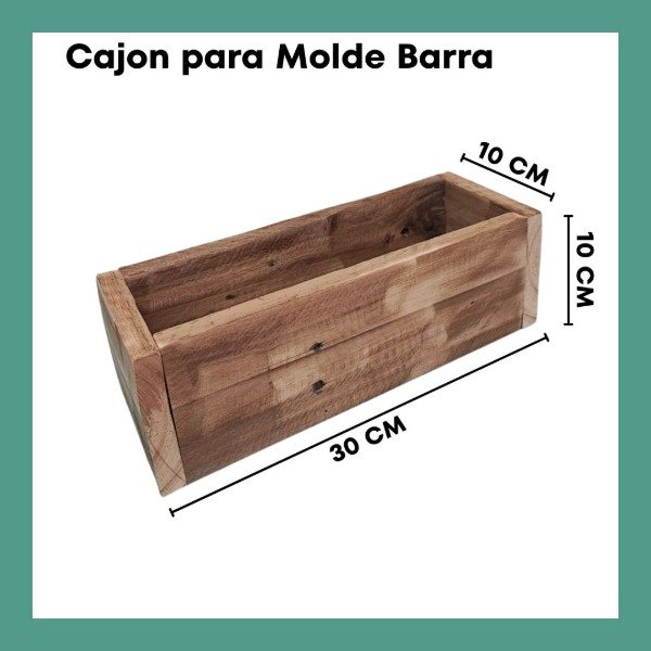 Producto - Cajon para Molde Barra/Budinera