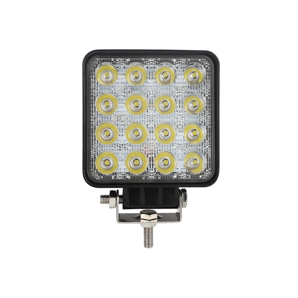 Producto - Faro 16 LEDs Cuadrado 48W Blanco