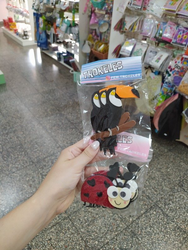 Producto - Figuras de goma Eva x4