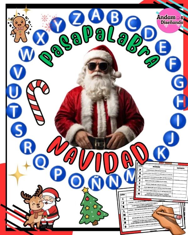 Producto - PASAPABRA DE NAVIDAD