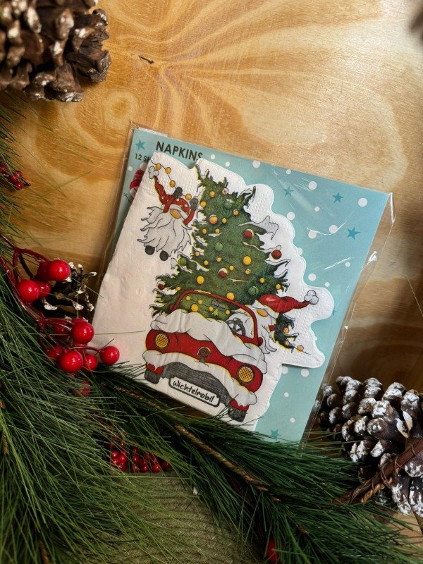 Producto - Servilletas x 12 Santa en Camioneta(Efectivo: 7.920)