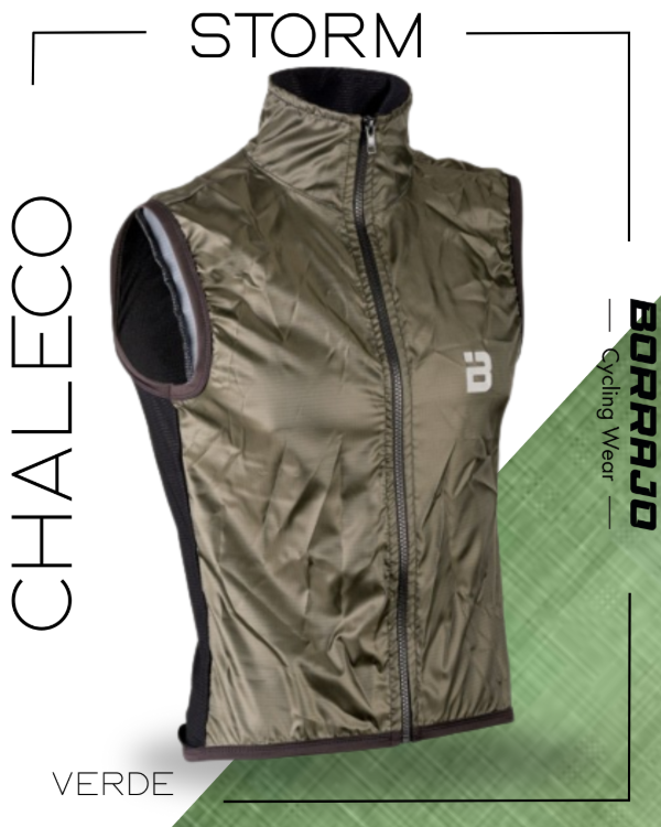 Producto - CHALECO BORRAJO STORM VERDE