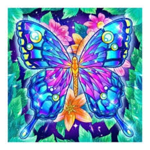 Producto - DIAMOND PAINTING 40X50 HI STONE DIBUJO MARIPOSA
