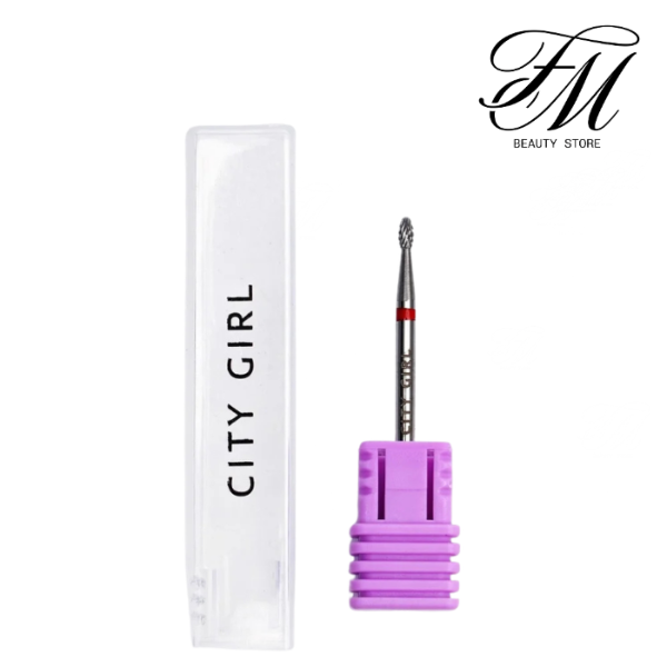 Producto - CITY FRESA DOBLE PUNTA CILINDRICA ROJA