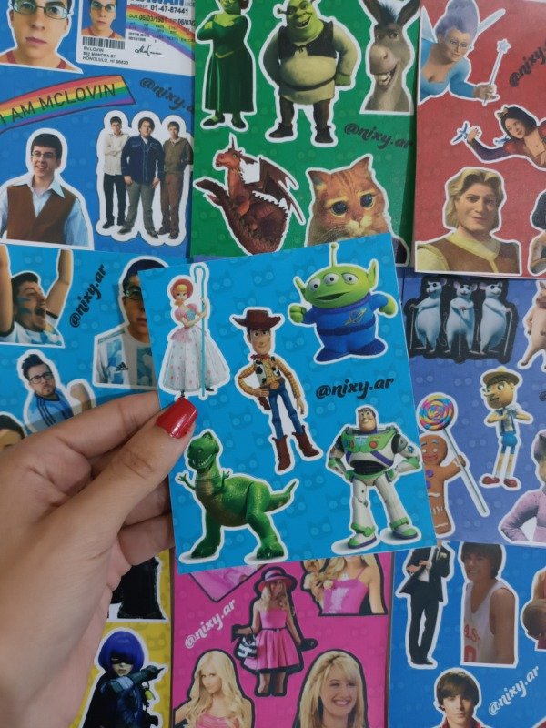 Producto - Plancha de stickers Toy Story