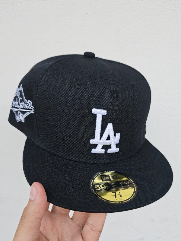 Los Angeles Dodgers black World Series 1988 New Era 59FIFTY talla 7 1/4