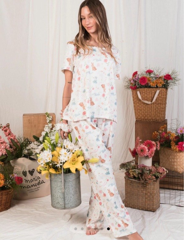 Producto - Pijama Primavera media estación