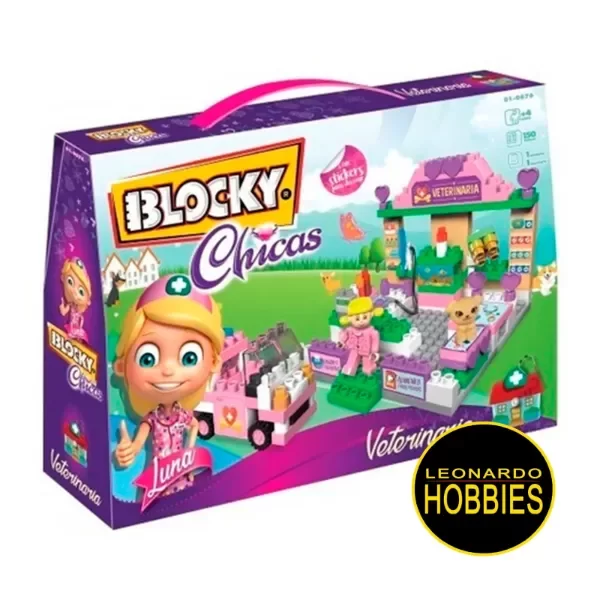 Producto - Set Veterinaria 150 piezas Blocky 0676
