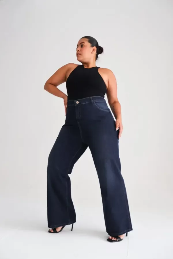 Producto - Wideleg azul LINNEA - rígido