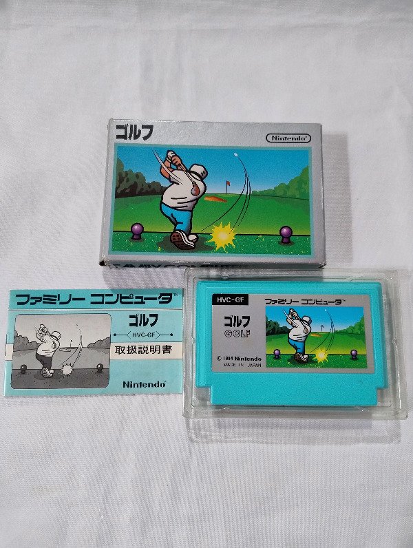 Producto - Golf (caja grande) - Famicom - 1