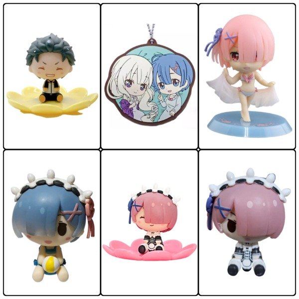 Producto - Gashapones Originales - Re zero 1 - Ingrese para Elegir