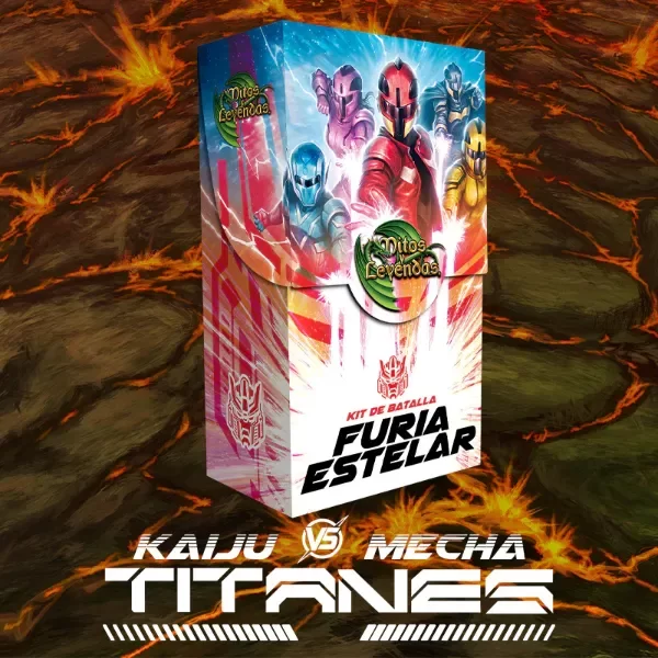 Producto - PREVENTA Kit Batalla Kaiju vs Mecha: Titanes - Furia Estelar