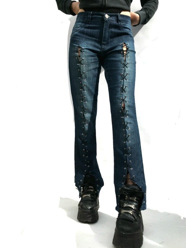 Producto - Eyelet oxide jeans UNISEX - 11
