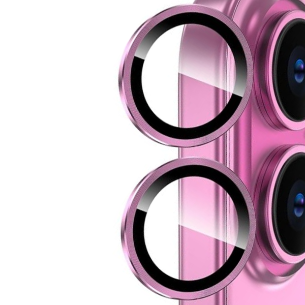 Producto - Protector de Cámara para IPhone 11 / 12 / 12 Mini - Color Rosado