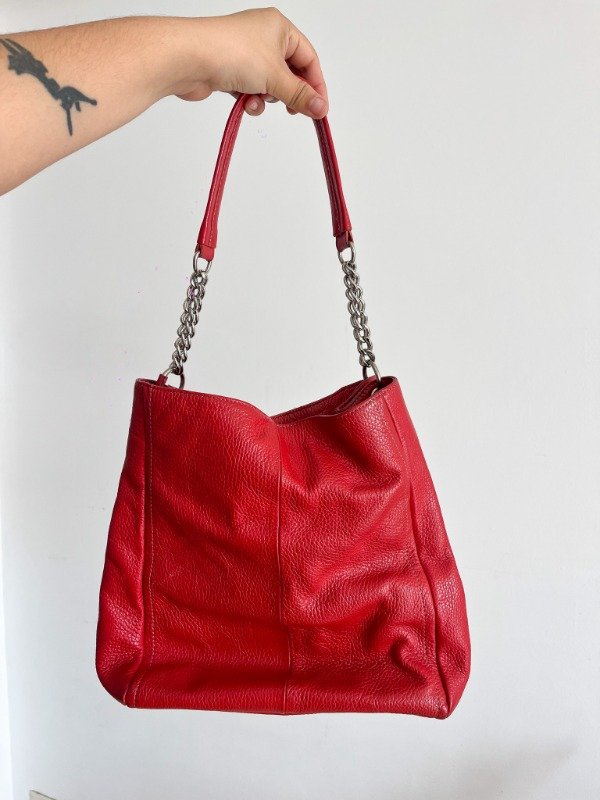 Producto - Cartera Prune Red Chains - 8
