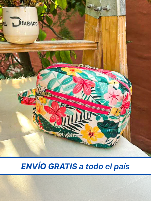 Producto - Neceser Isotérmico - Flores Tropicales