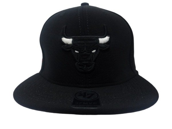 Producto - CERRADA Atrás, visera PLANA, INFANTIL, FLEX, CHICAGO BULLS NEGRO