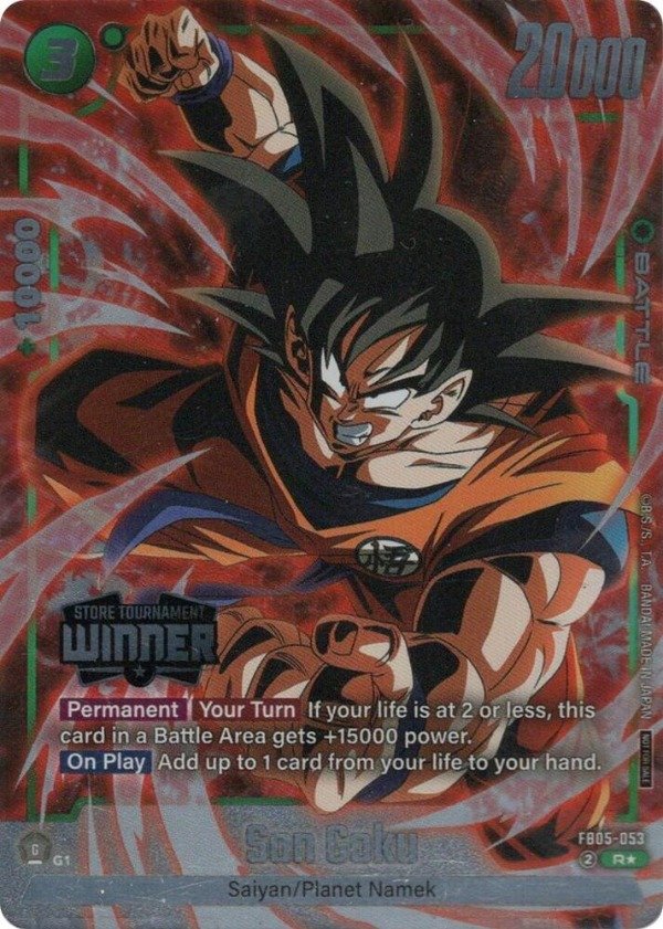 Producto - FB05-053 - Son Goku Winner - R# Alternative