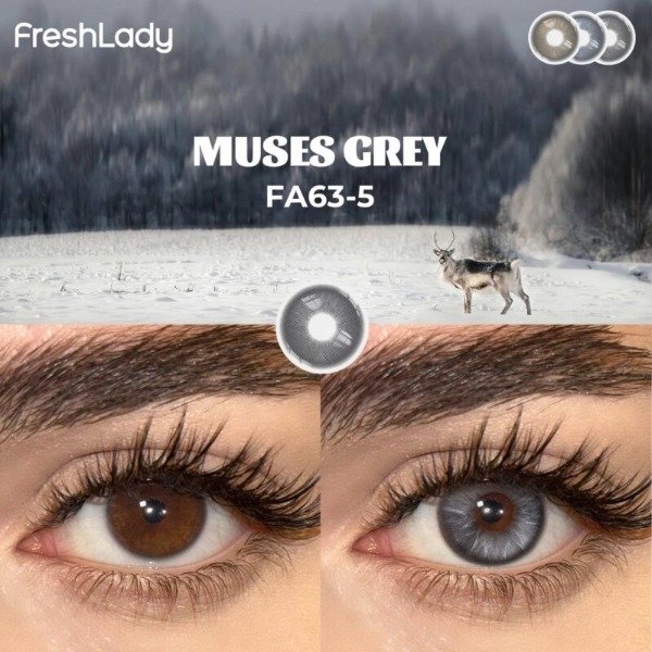 Producto - Lentes de contacto Freshlady Muses Grey FA63-5