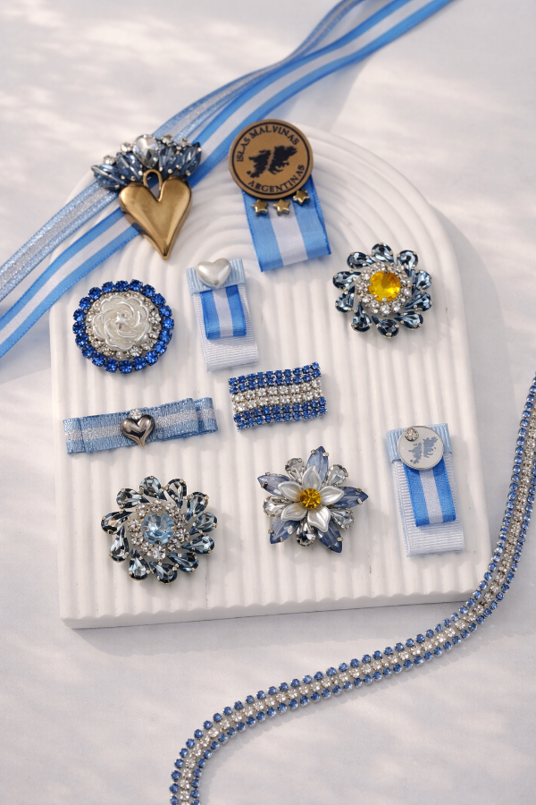 Producto - Nuevo pack de escarapelas surtidas x 20