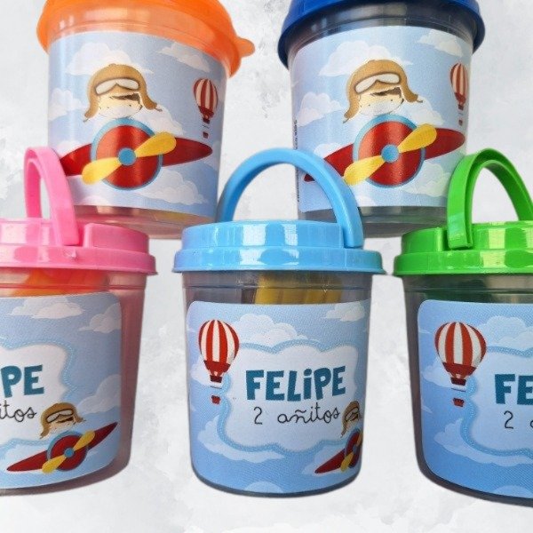 Producto - POTE CON MASA Y CORTANTE X 10 UNIDADES