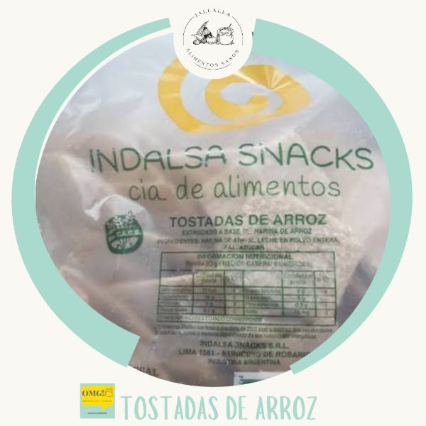 Producto - Tostadas de arroz a granel Indalsa