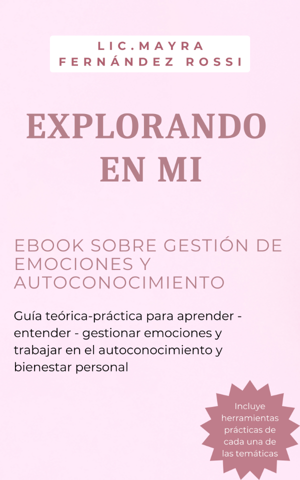Producto - Ebook "Explorando en mi"