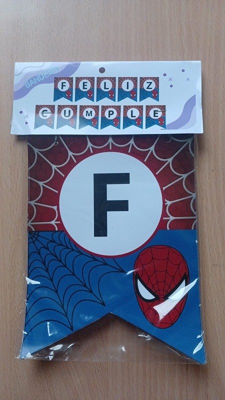 Producto - Banderín Personaje "FC" Spiderman