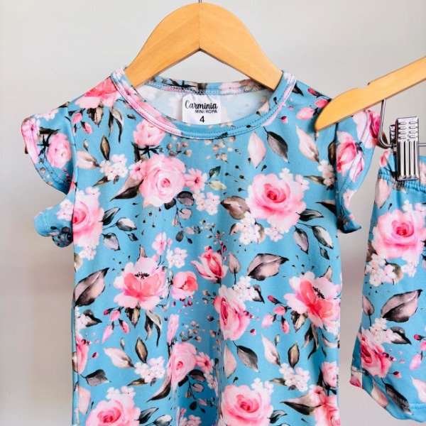 Producto - PIJAMA VERANO (CELESTE)