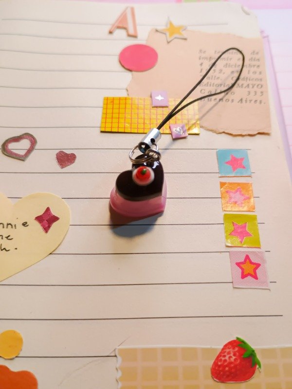 Producto - Charm flancito  corazón